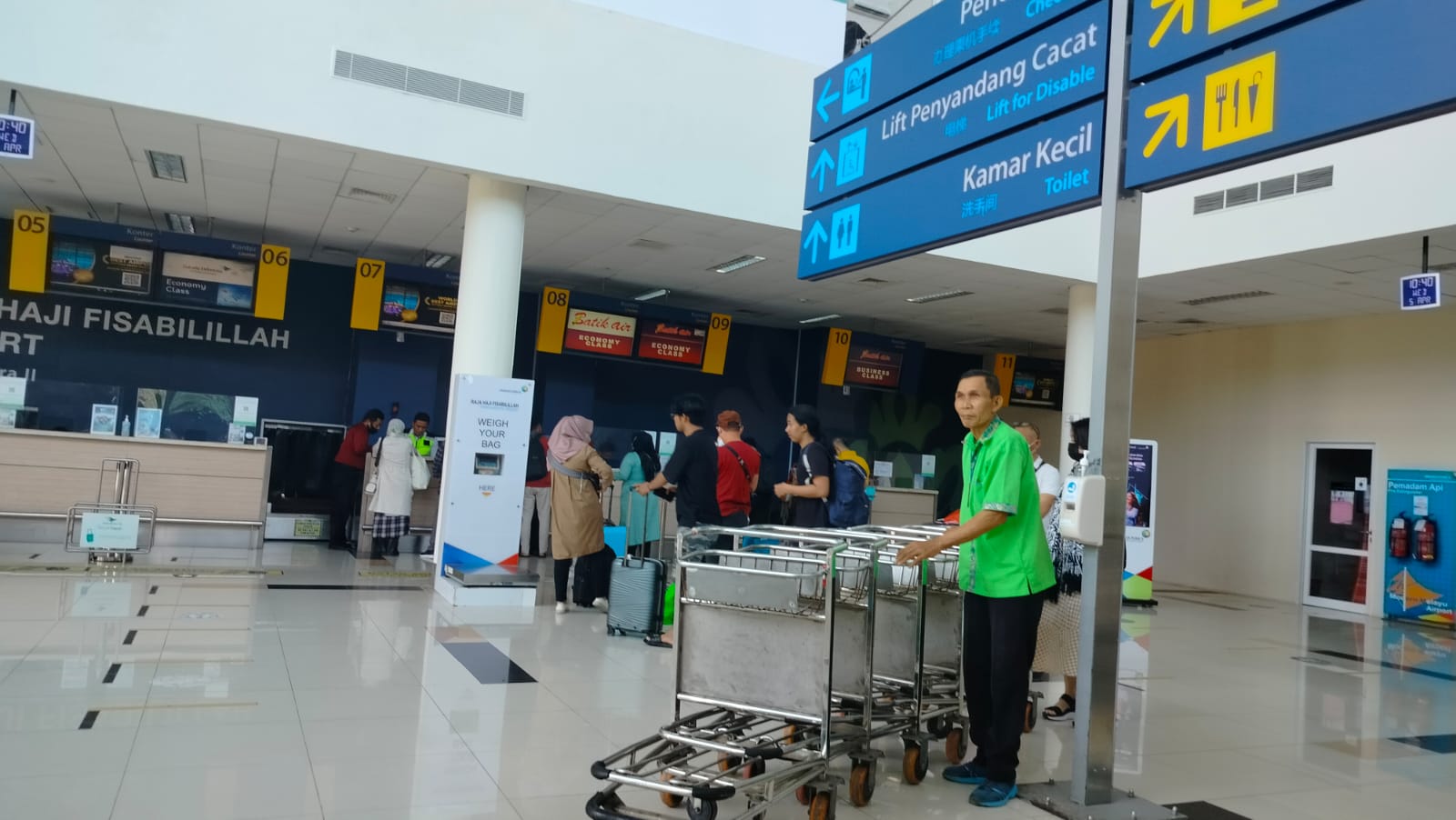 Siaga Arus Mudik 2023 Bandara RHF Dirikan Posko Lebaran Idul Fitri H