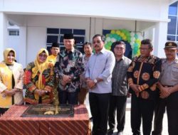 Puskesmas Tanjung Unggat Diresmikan Syahrul Dihadiri Gubernur