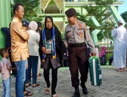 Polres Menjamin Keamanan Untuk Keberangkatan CJH Bintan