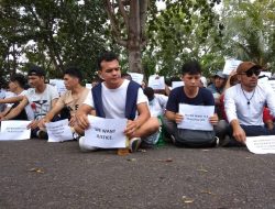 Sekitar 400 Pencari Suaka Demontrasi di Tanjungpinang