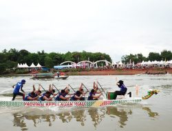“Dragon Boat Race” Tanjungpinang Diguyur Hujan