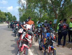 Club Motor Vixion Tanjungpinang “touring” ke Batam
