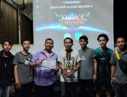 Tournament Mobile Legends Seoson IV Kedai Kopi Algan Berakhir Dimenangkan Team Solo