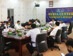 Bupati Bintan Pimpin Langsung Pembahasan Program Prioritas Dimasa Pandemi Covid-19 Kabupaten Bintan