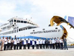 Arif Resmikan Pelayaran Perdana Roro KMP Bahtera Nusantara 01- Konektivitas Menggerakan Ekonomi Masyarakat