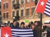 Akademisi, Jurnalis, Aktivis Selandia Baru Kibarkan Bendera Bintang Kejora