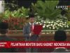 Jokowi Resmi Lantik 6 Menteri Baru dan 5 Wakil Menteri Kabinet Indonesia Maju