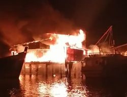 Gudang Minyak dan Bengkel Kapal di Kampung Bugis Dilalap Api