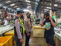 Kapolsek Tanjungpinang Timur Tindak  Masyarakat Pelanggar Protokol Kesehatan