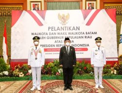 Gubernur Ansar Lantik Wali kota dan Wakil Wali kota Batam Terpilih