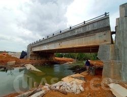 Jembatan Sungai Tiram Proyek BP Kawasan Bintan Mangkrak, Masyarakat Minta Proyek itu Diusut