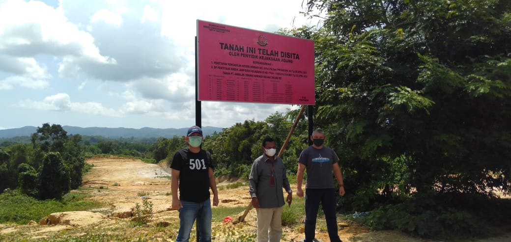 Jaksa Penyidik Kejagung Sita 390 Hektar Tanah Terkait Kasus Dugaan Korupsi PT ASABRI 