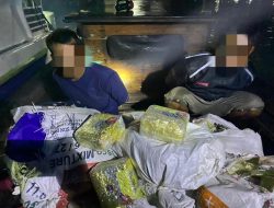 TNI AL Gagalkan Penyelundupan Narkotika Seberat 110 Kg di Perairan Muara Sungai Asahan, Dua Pelaku Diamankan