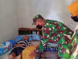 Kunjungi Para Veteran, Kakanminvet 1/26 Serahkan Bingkisan Lebaran