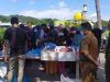 Bazar Daging Murah di Kantor Lurah Tanjung Piayu Diserbu Warga