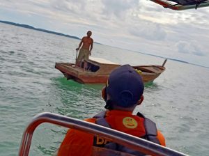Nelayan Tanjungpinang yang Hilang di Perairan Pangkil Ditemukan Selamat