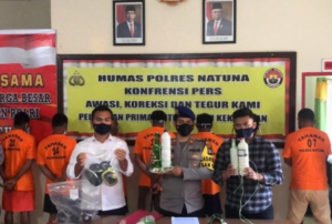 Tangkap Ikan dengan Bom, 7 Nelayan Natuna Ditangkap Polisi