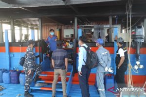 TNI AL Tertibkan Kapal Pesiar Masuk Tanpa Izin di Perairan Gorontalo