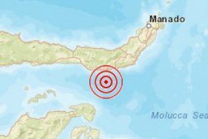 Gempa 5.9 Magnitudo Guncang Bolaang Uki Sulawesi Utara
