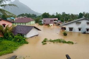 Ratusan Rumah di Desa Pakak Sintang Terendam Banjir