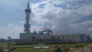 PPKM Darurat Bikin Dua Masjid  Terbesar Kota Batam Lengang Aktivitas