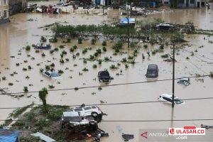 Setelah Dilandan Banjir, China Dihantam Topan In-fa