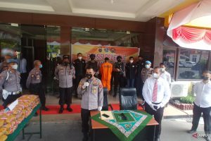 Polisi Gagalkan 28 Kilogram Ganja Masuk Kota Padang