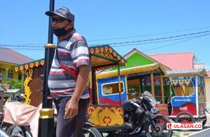Potret Tukang Becak Motor Pulau Penyengat Dihantam COVID-19