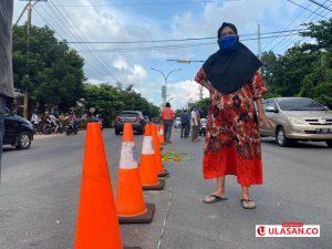 Flash News – Warga Kota Piring Tanjungpinang Bongkar Penyekat Jalan