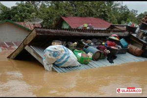 Banjir Rendam Dua Kecamatan di Kapuas Hulu Kalbar