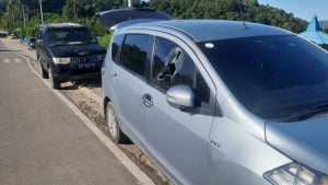 Mobil Ketua AJI Jayapura Diserang Orang Tak Dikenal