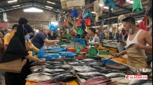Ikan Segar Kosong di Pasar Bintan Center Tanjungpinang, Ini Penyebabnya