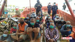 KKP Tangkap Dua Kapal Vietnam di Perairan Natuna, Satu Terbakar Lalu Tenggelam