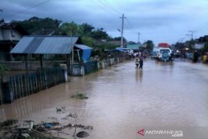 Diguyur Hujan, Empat Desa di Mandailing Natal Terendam Banjir