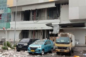 Polisi: Kebocoran Pipa Gas Picu Jatuhnya Lift di Margo City Mall