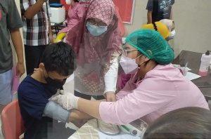 Binda Kepri Vaksinisasi Ratusan Pelajar Berkebutuhan Khusus di Kota Batam