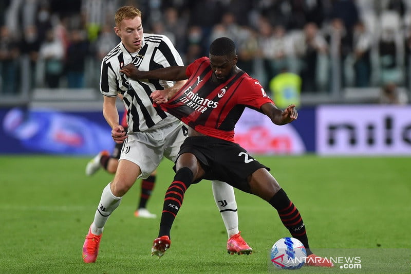 AC Milan vs Juventus Berakhir Imbang