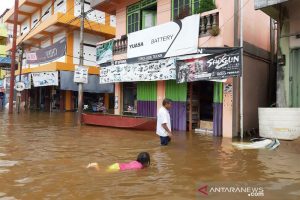 Kota Muara Teweh Dilanda Banjir