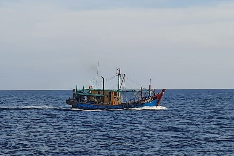 KKP Tangkap Kapal Ikan Malaysia di Selat Malaka