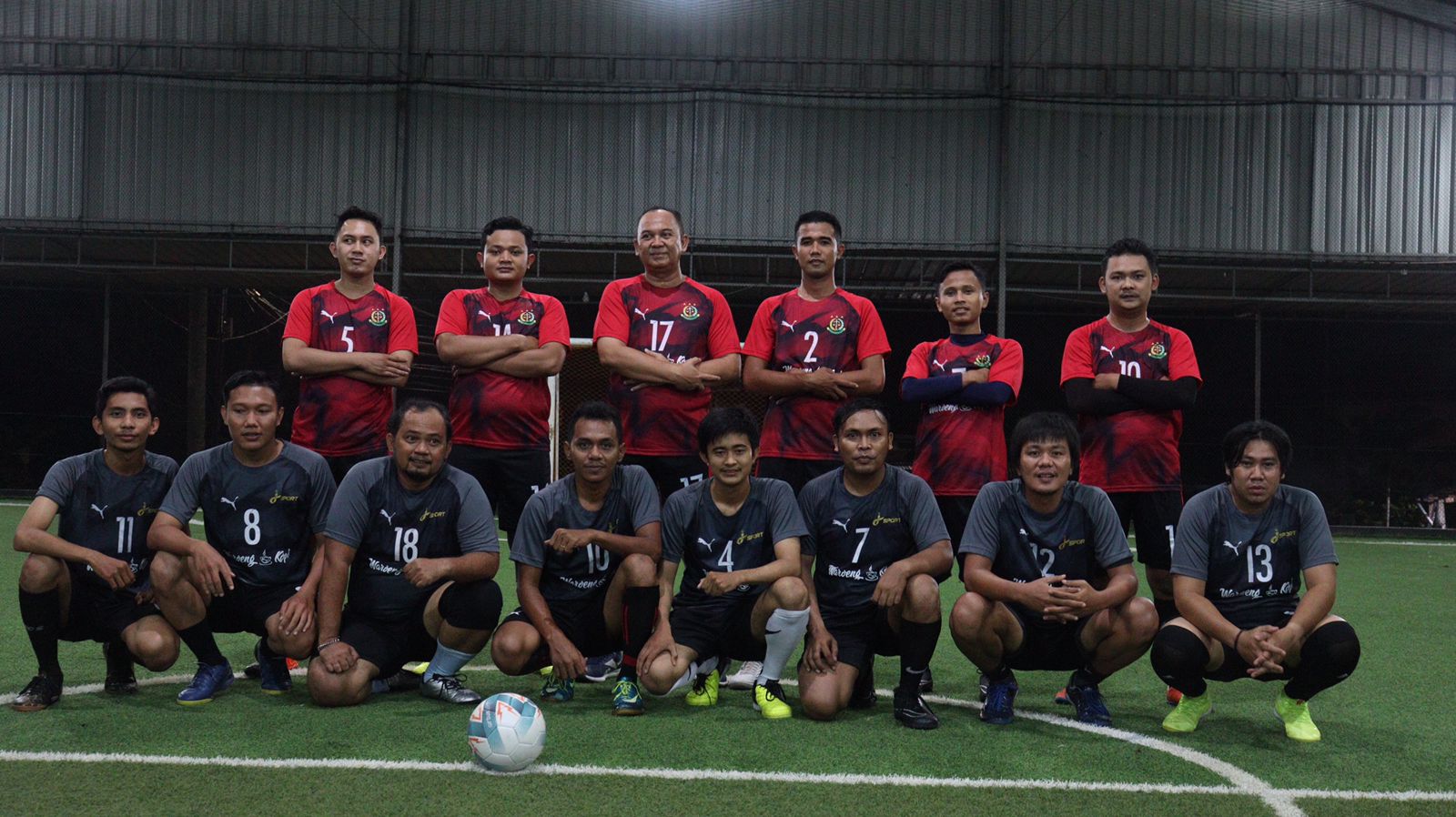 Pertandingan Futsal Kejari vs Jurnalis Sport Tanjungpinang Berlangsung Sengit