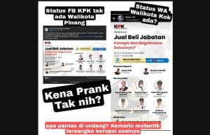 Heboh! Beredar Foto Pamflet Wali Kota Rahma Ikut Webinar KPK?