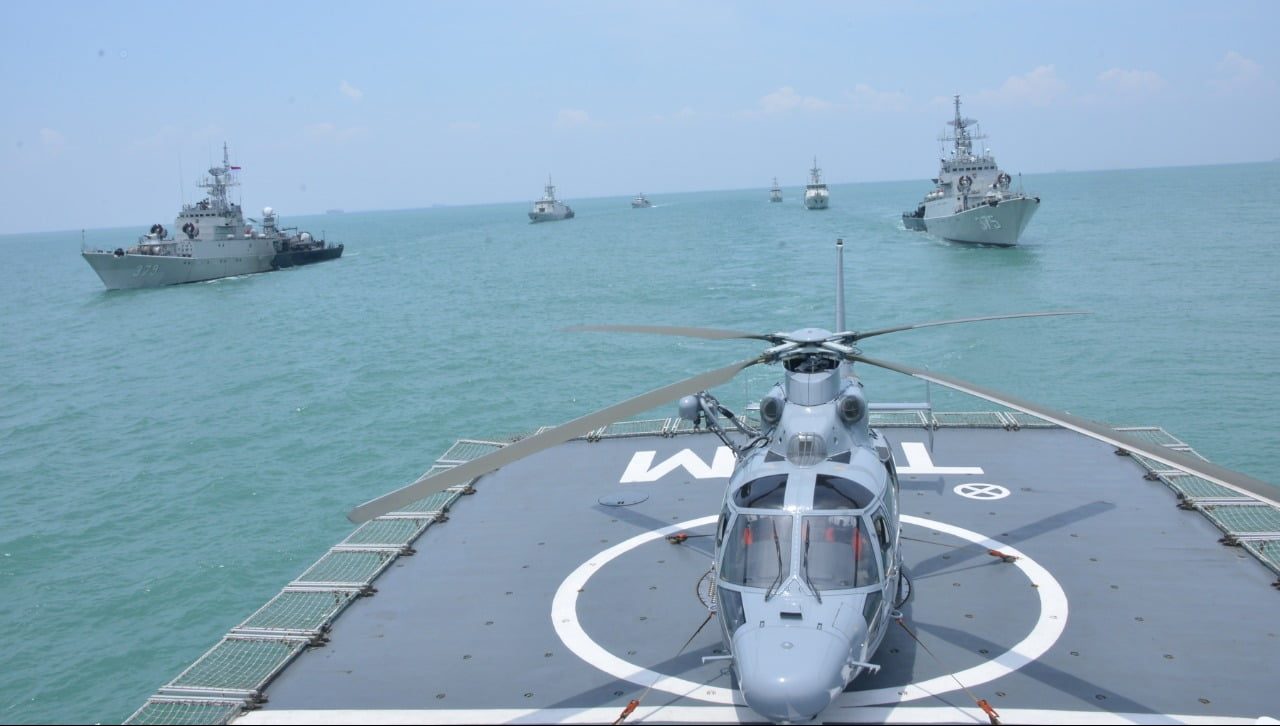 Pangkoarmada I: Kerahkan Lima Kapal Perang dan Satu Pesawat Jaga Laut Natuna