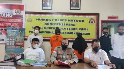 Mantan Kades dan Bendahara Kelanga Natuna Ditangkap Polisi