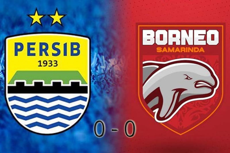 Hasil Pertandingan Liga 1, Persib Bandung Vs Borneo FC Berakhir Tanpa Gol