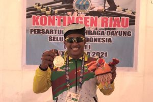 Atlet Dayung Riau Maizir Pecahkan Rekor Nasional