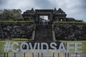 Aplikasi PeduliLindungi di Borobudur dan Prambanan Lancar
