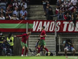 Laga Persahabatan, Portugal Gulung Qatar 3-0