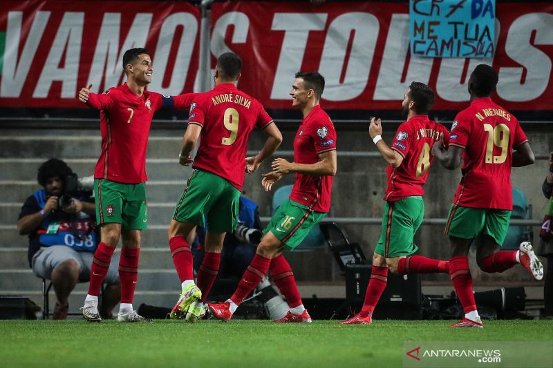Portugal Gilas Luksemburg 5-0, Cristiano Ronaldo Cetak Tiga Gol