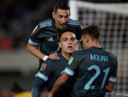 Gol Tunggal Lautaro Martinez Bawa Argentina Tundukkan Peru