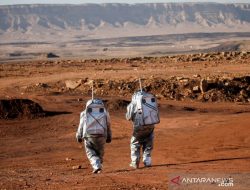Ilmuan Simulasikan Kehidupan Planet Mars di Kawah Ramon Gurun Israel